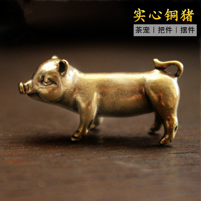 【宇】IB206 正之造 銅製 猪置物 重量4kg AIM オーディオUSBケーブル SHIELDIO 1m PAVA-UA3R010