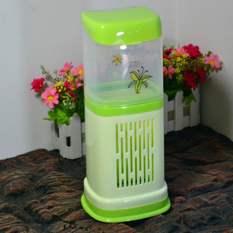 Add-high chopstick cylinder anti-dust chopstick case with lid chopstick cage wall-mounted chopstick cage kitchen item cutlery