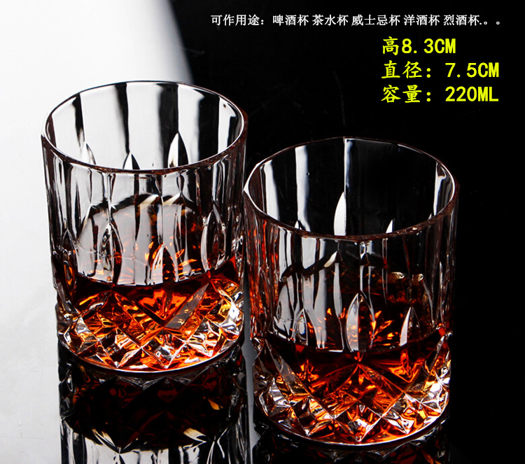 Rượu vang châu Âu đặt ly rượu whisky ly nhà sáng tạo pha lê thủy tinh bia ly rượu - Rượu vang ly uống rượu tây