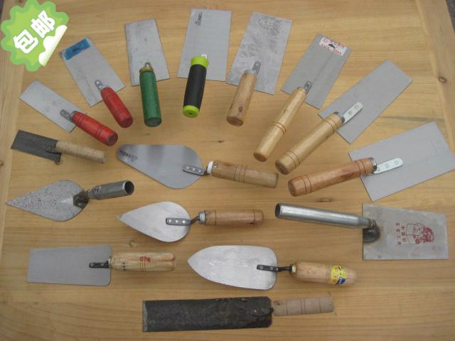 Cạp spatula xi măng putty dao xám thạch cao tường mason công cụ xây dựng bùn cào bùn lớn thợ nề - Dụng cụ cầm tay