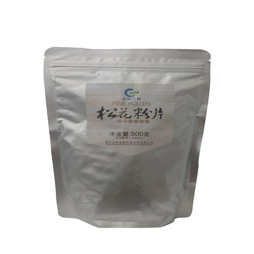Юньнань разбивает стенка сосновых порошковых таблеток 0,5 г*1000 кусочков 500 г пыльцы сосновой пыльцы 2, чтобы получить высокие зерна кальция D30 3 части селена
