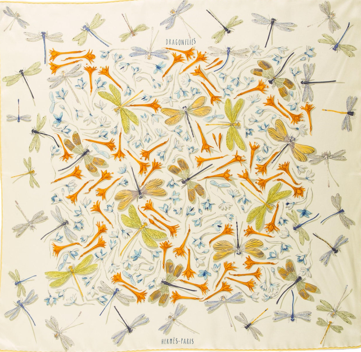 (Goose Baoshan Trading Company) Hermes Vintage Silk Scarf, Japan