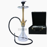 Арабский портативный кальян, большой деревянный чемодан, полный комплект