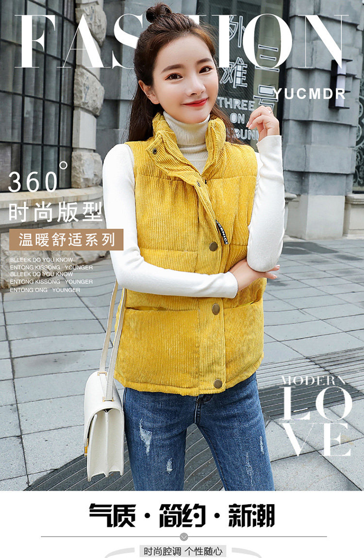 Débardeur hiver femme en Coton - Ref 3176036 Image 7