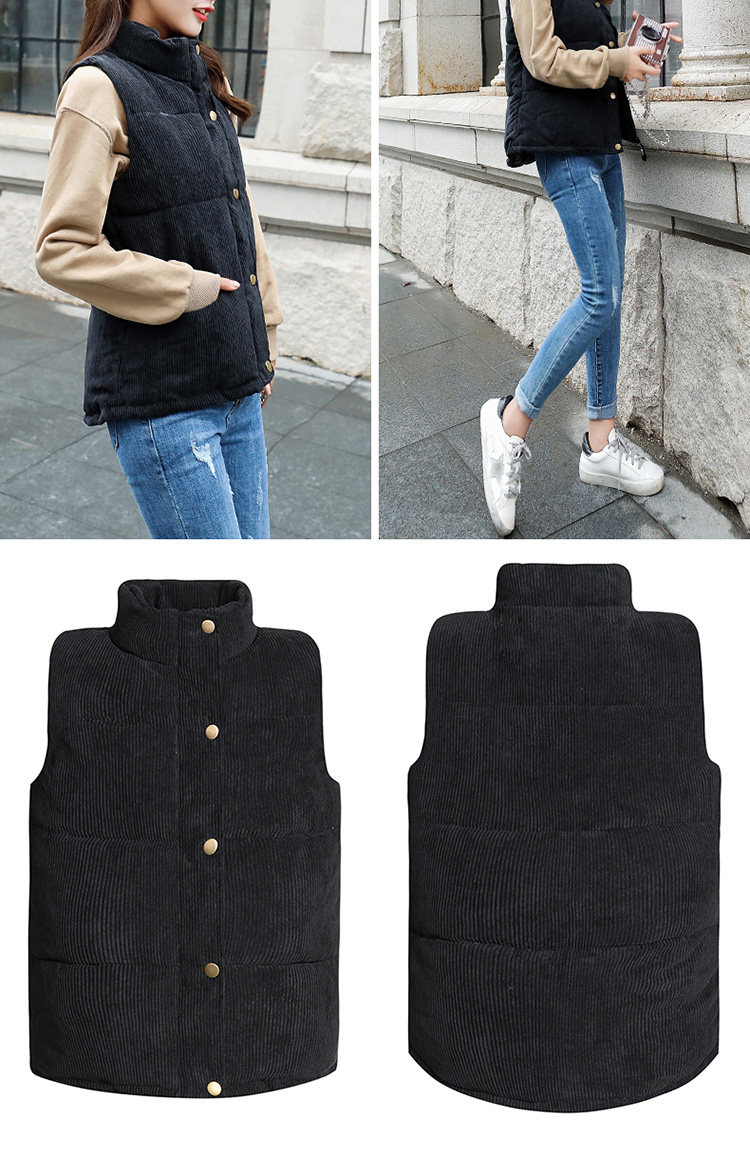 Débardeur hiver femme en Coton - Ref 3176036 Image 26