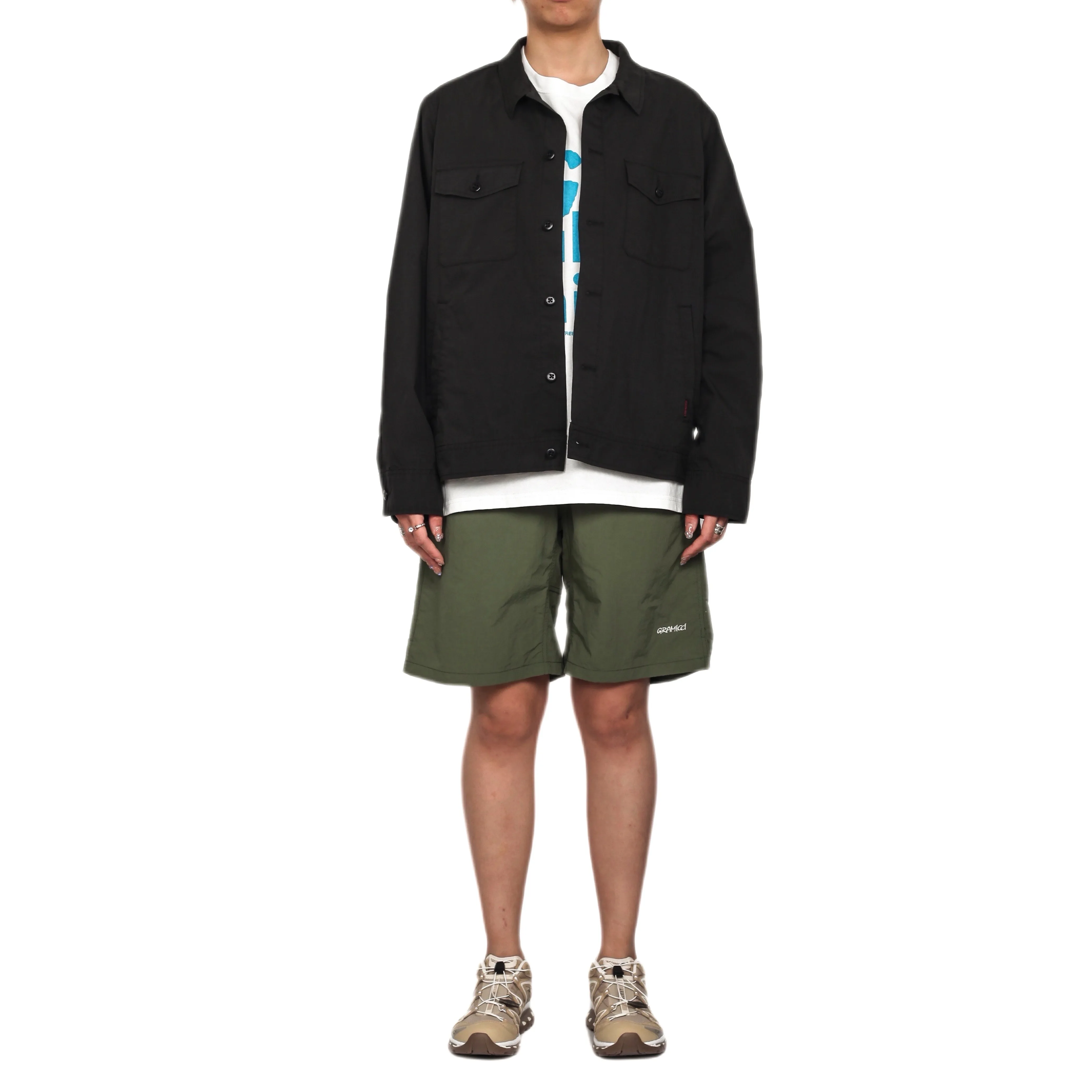 [BRidggge现货Gramicci 22SS Bedrock Jacket 春夏工装夹克小野人]