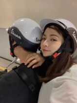 VESPA Four Seasons light breathable helmet motorcycle electric car men and women Universal cap Retro Pedal