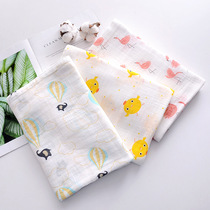 New summer double-layer bamboo fiber gauze bath towel infant cover blanket baby newborn towel quilt bamboo cotton child quilt