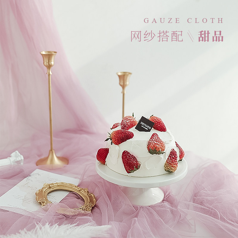 Press Crumpled Scarlet Gourmet Food Photo Props Cake Florins to take photos background cloth Photography Props Shoot Background Cloth