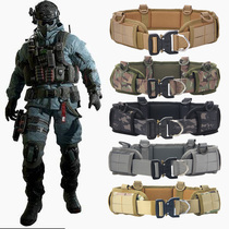 molle system girdle CS shooter competitive training riding tactical belt SEAL Team 6 tactical rescue suspension