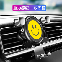 Vehicular mobile phone rack Air Outlet Universal Type Bracket Car Goddess Versatile Car Cute Car Navigation Rack In Car