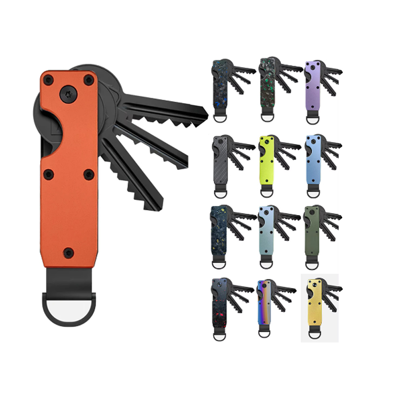 Aluminum Alloy Keychain Key Holder Multifunctional Creative Key Organizer Outdoor Household Pendant Key Bag