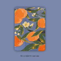 2020 new iPad7 protective sleeve Pro11 with pen slot section 10 2 silicone mini5 oil painting 4 Apple 9 7 inches sixth seventh generation 6 flat air3 computer 10 2