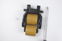 Linde forklift parts are 1318501111 carrying roller wheel frame assembly with WIKA wheel imported spot