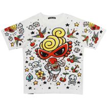 (Domestic Spot) Snow State Sauce Black Ultra Pacifier Tattoo Doll Short Sleeve T-shirt 11241214 5 27