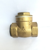 Ningbo Emeike 401 thickened brass check valve Check valve check valve Anti-backflow valve Single flow valve