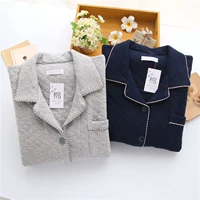 Bộ đồ ngủ nam cotton dày mùa đông nam mùa thu và mùa đông shop đồ nam