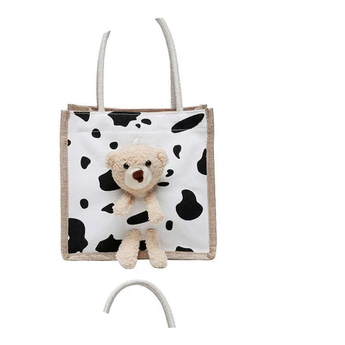 Модная портативная переносная маленькая льняная сумка для выхода на улицу, популярно в интернете