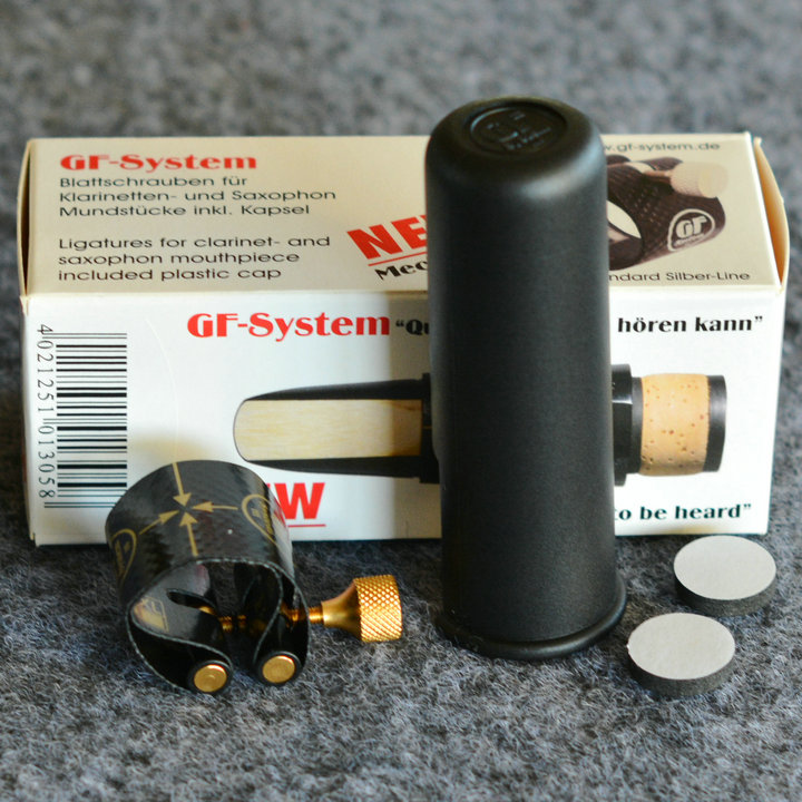 German GF soprano midtone in tone metal glued wood sax black pipe flute head clip with cap MX series varietals