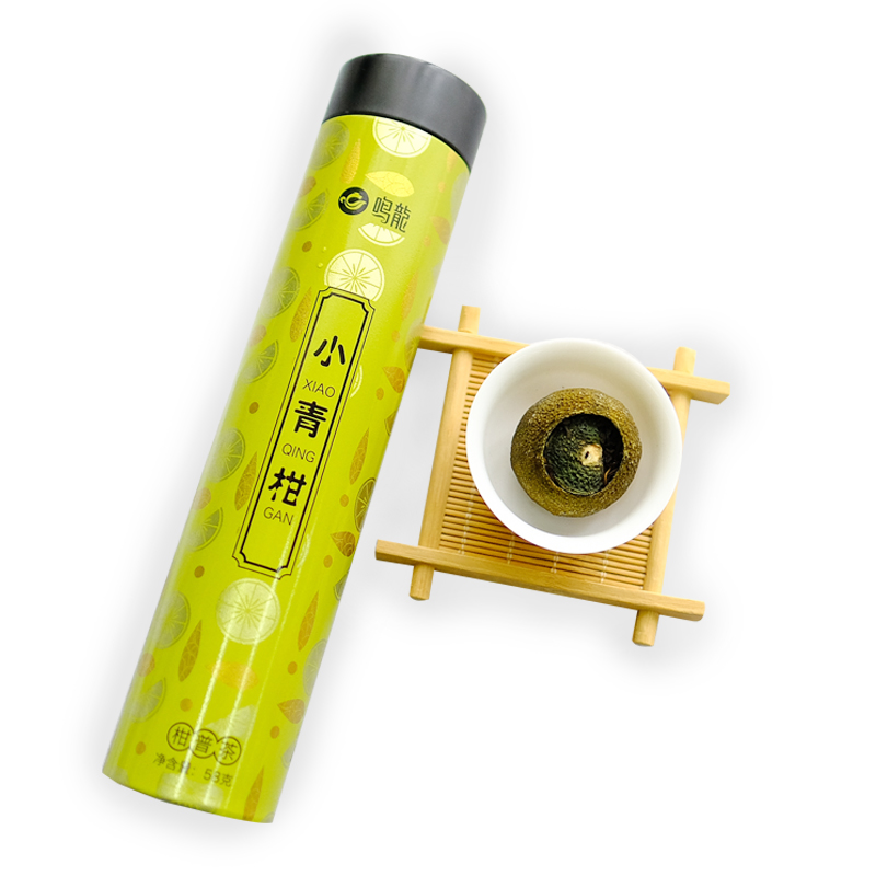 鸣龙茶叶小青柑普洱茶熟茶正宗新会陈皮柑普茶小青桔普茶罐装