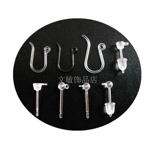 Прозрачный гипоаллергенный пластиковый аксессуар ручной работы, клипсы, аксессуары, DIY