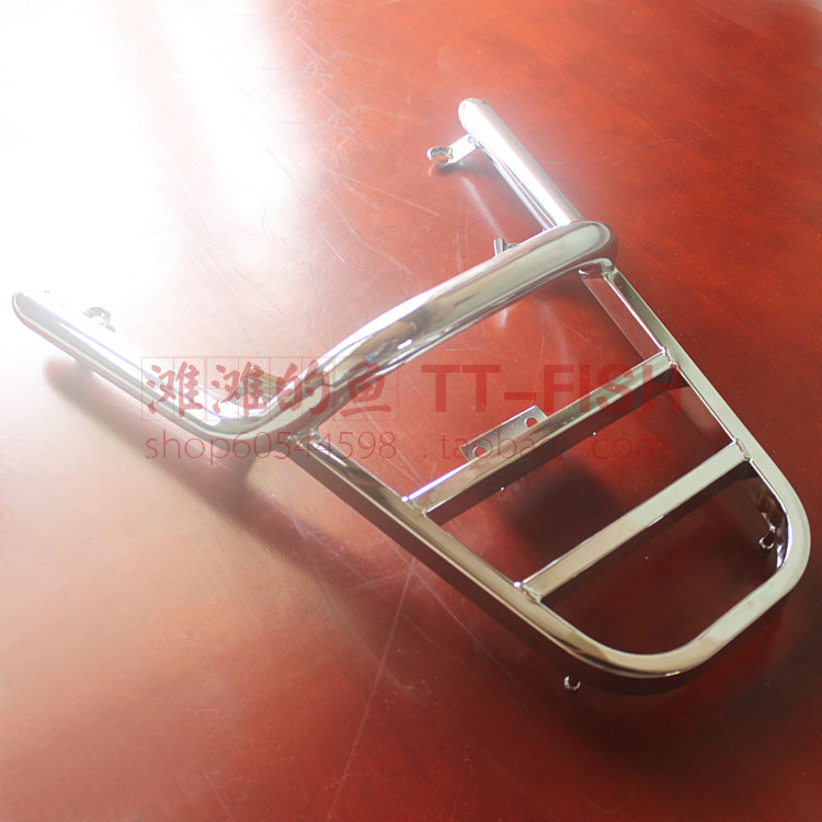 Mỹ-tăng cường Zhongsha Wuyang Công Chúa Sắt-Tail Xe Máy Xe Điện Phía Sau Kệ Carrier Shark Tail Box Đứng khung bảo vệ xe nvx