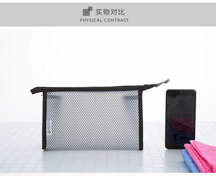 Hàn Quốc Mini Túi đựng mỹ phẩm Túi giặt Túi lưới Ly hợp Túi mỹ phẩm Du lịch Mỹ phẩm Lưu trữ Túi cung cấp - Rửa sạch / Chăm sóc vật tư bộ chiết mỹ phẩm mini