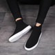 Elastic socks shoes for men high-top summer breathable knitted sneakers for men Korean style casual shoes breathable spring and autumn fly knitted socks shoes