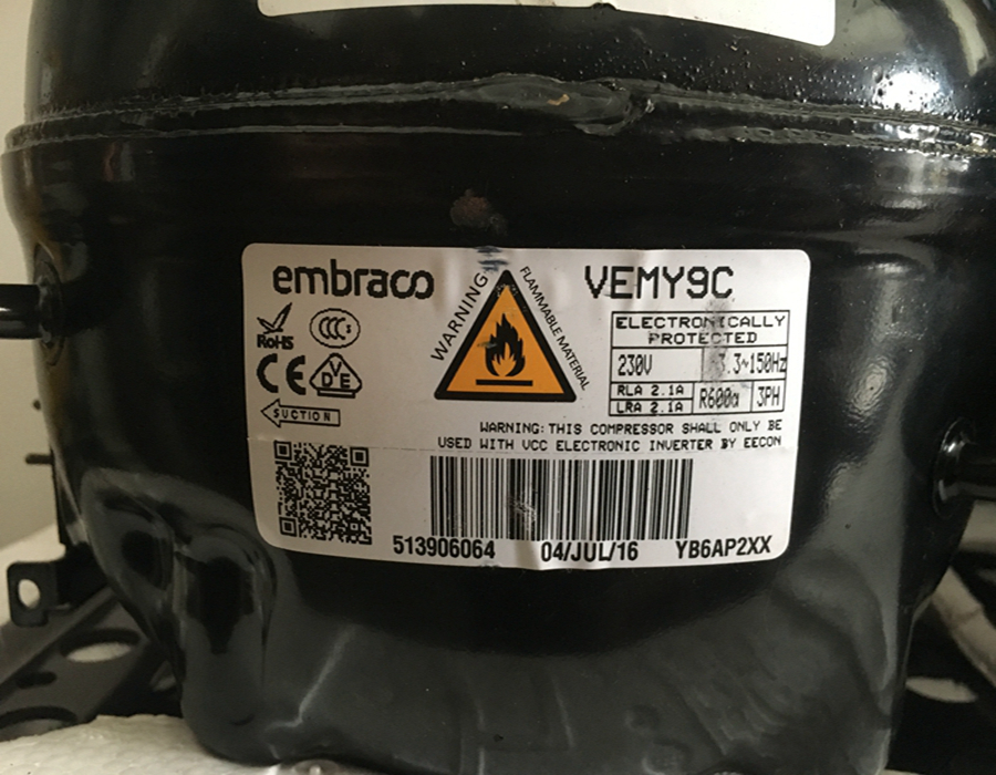 embraco Embraco compressor VEMB11C VEMY11C VEMY9C VESA9C VESA11C