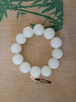 Natural luminous stone fluorite stone jewel moon light stone night pearl bracelet handstring male and female