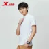 Bước đặc biệt áo sơ mi polo ngắn tay nam tập luyện thể thao mới ve áo thể thao nam Áo thun nam áo thể thao nam - Áo polo thể thao áo thun nữ có cổ polo Áo polo thể thao