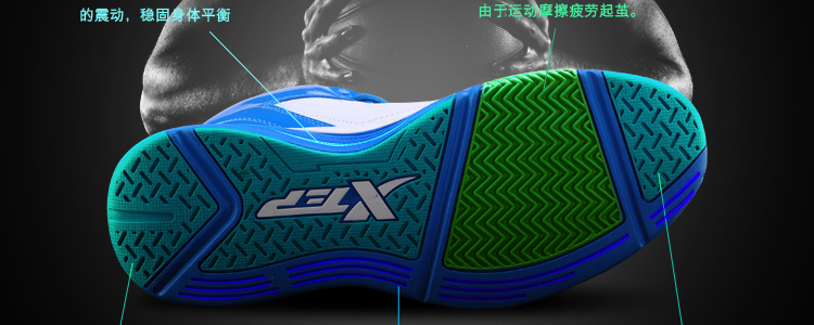 Chaussures de basketball homme XTEP - Ref 859013 Image 35