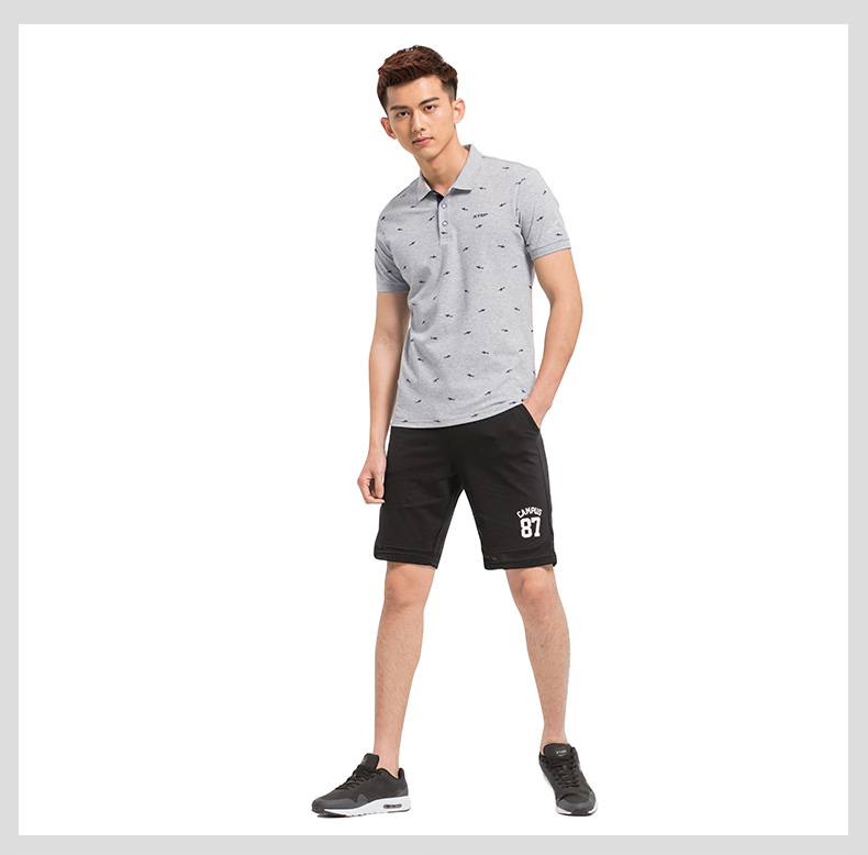 Xtep của Nam Giới Thể Thao POLO Áo Mùa Hè Ánh Sáng Thể Thao Thoáng Khí Giản Dị T-Shirt Nam Ngắn Tay Áo áo polo hồng