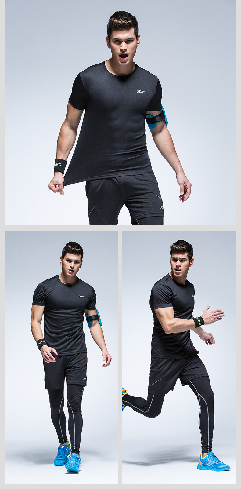 Tshirt de sport homme XTEP 884229019103 en polyester - Ref 458967 Image 15