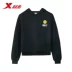 [Cười - Thể thao lông cừu / jumper áo hoodie xanh dương Thể thao lông cừu / jumper