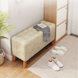 Bed bed stool bedroom shoe shop storage storage stool long sofa stool home door technology cloth technology cloth shoe stool