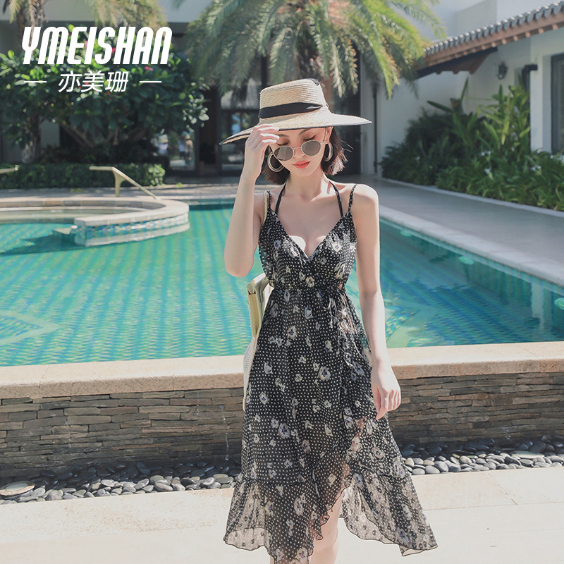 Also Mei Shan swimsuit women Summer 2021 new fashion Two style display slim cover small breasted seaside conservative ocean dress swimsuit