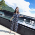 Yi Meishan áo tắm nữ chia nhỏ bảo thủ bụng thon ngực nhỏ tập hợp bikini áo tắm ba mảnh - Bộ đồ bơi hai mảnh áo bơi 2 mảnh Bộ đồ bơi hai mảnh