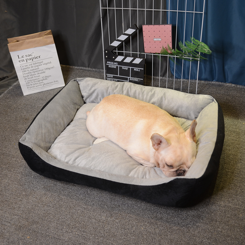 Pet Large Kennel Cat Nest Gold Wool Teddy Farfight Warm Season Pets Mat Large Small And Medium Type Dog Pet Supplies