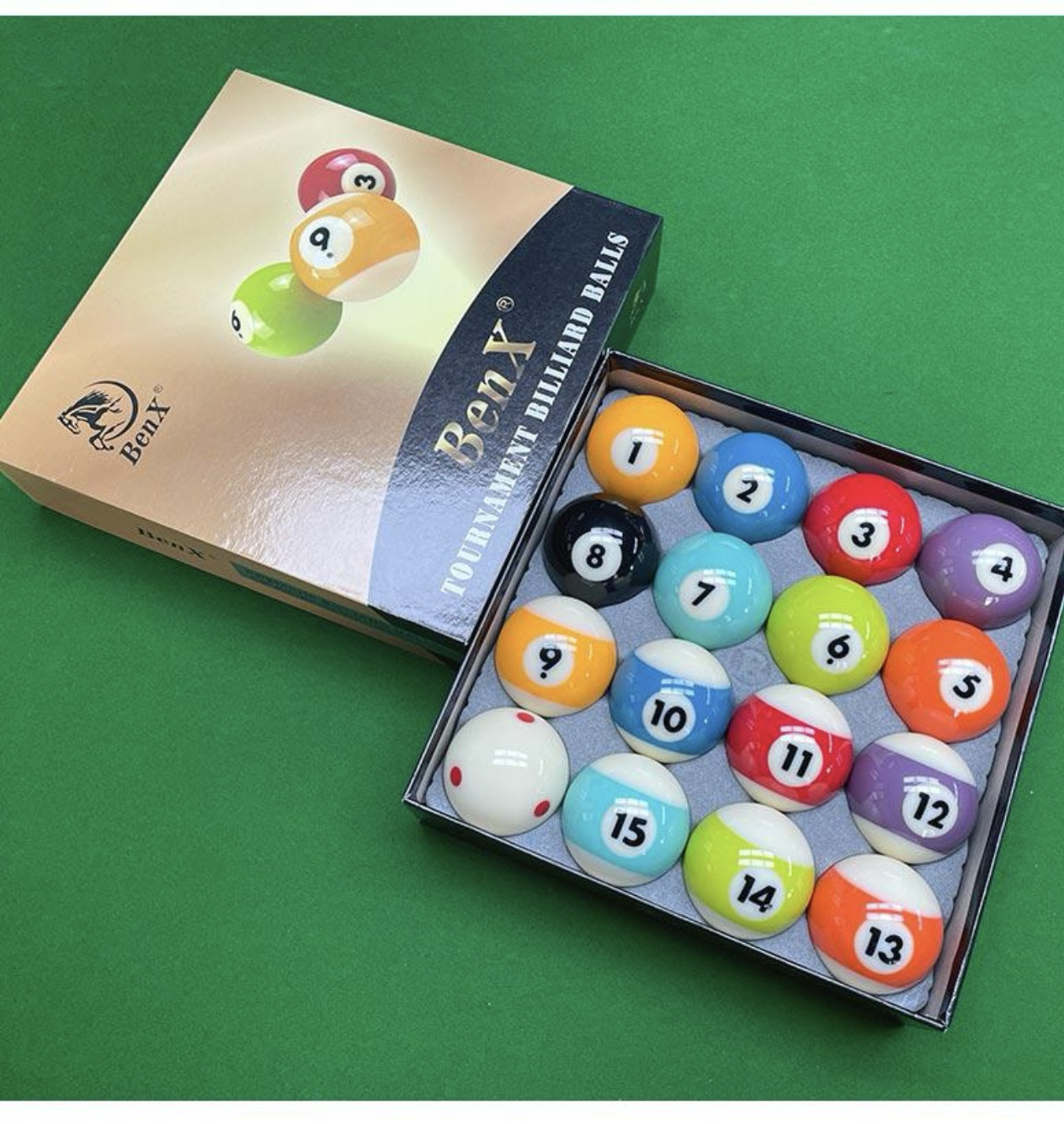 Галопом глазной Дракон бильразмер TV хрустальный шар китайский стиль черный восемь стандарт 57.2 американский Чжуцю 16 голов высококачественных прочный 