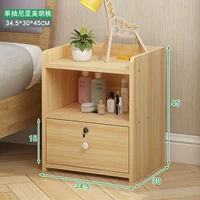 Модельный сингл неглубокий ореховый блокировка