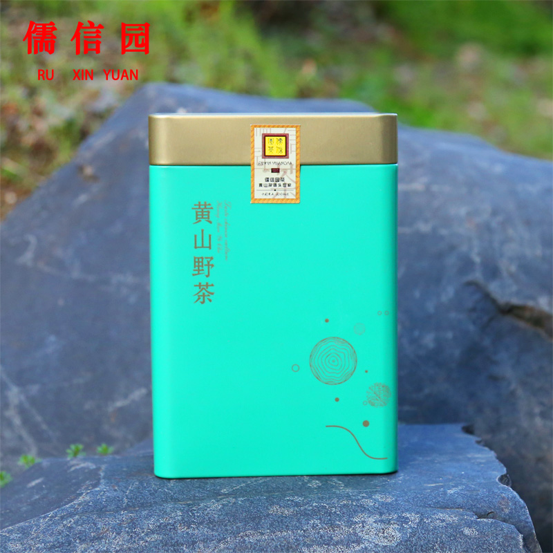 Huangshan Maofeng wild tea 2023 new tea gift box, fried green tea before the rain, hand-rolled green tea, high mountain sunshine