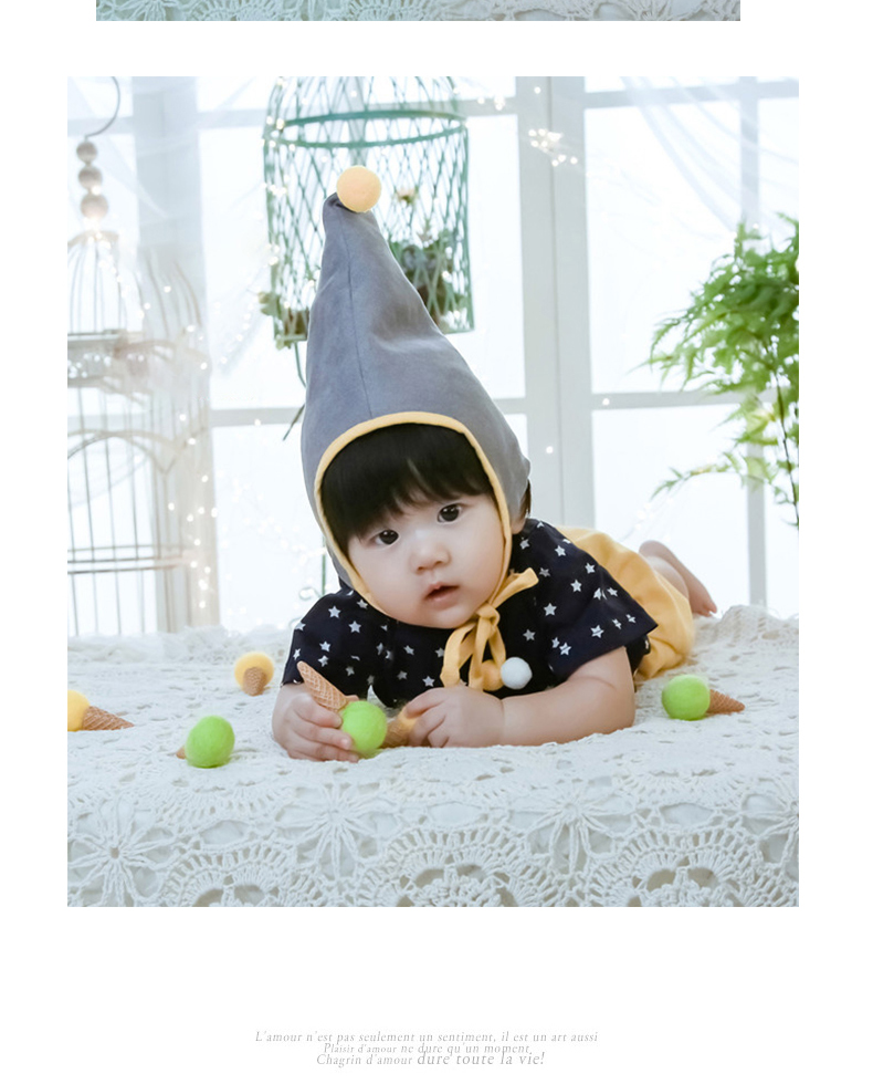 Trăm ngày ảnh bé Quần áo trẻ em Hàn Quốc set đồ trẻ em nửa tuổi chụp ảnh quần áo 2018 triển lãm ảnh mới - Khác quần áo cho trẻ sơ sinh
