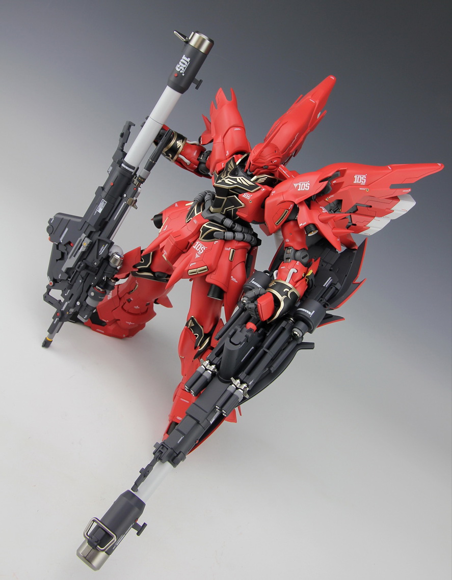 CG rescheduled RG 1144 New Anzhou Anti-MS cannon Cannon Rocket Launchers (dual cannons)