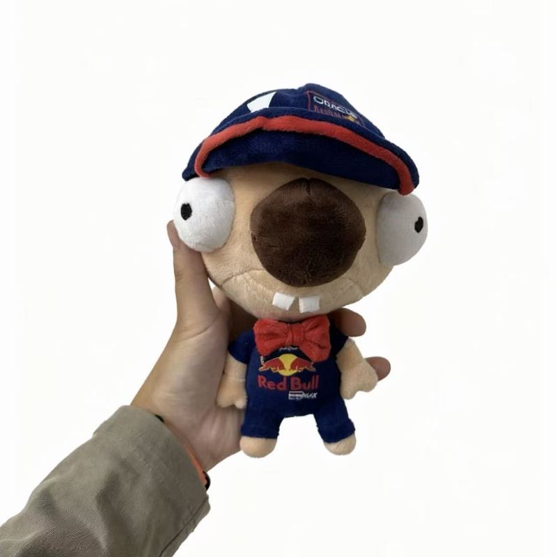 F1 Red Bull Big Head Verstappen Plush Doll Birthday Gift Dudududu F1 Red Bull Big Head Verstappen Plush Doll Birthday Gift Dudududu