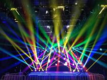 Lighting and audio equipment rental Event performance company annual meeting School celebration stage backplane construction