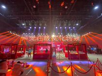 Activities performances campus activities company annual meetings meetings backplane stage lighting audio start-up props