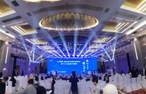 Event layout lighting and sound construction display screen rental Raya stage wooden backboard