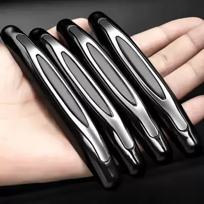 Car door handle anti-collision pad Silicone buffer door stopper door stopper punch-free refrigerator noise silencer anti-door collision