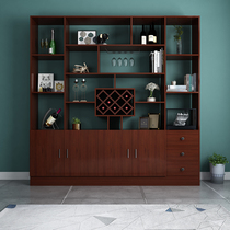 Wine cabinet Modern simple screen partition Living room foyer storage entrance partition cabinet Door shoe cabinet One-piece occlusion